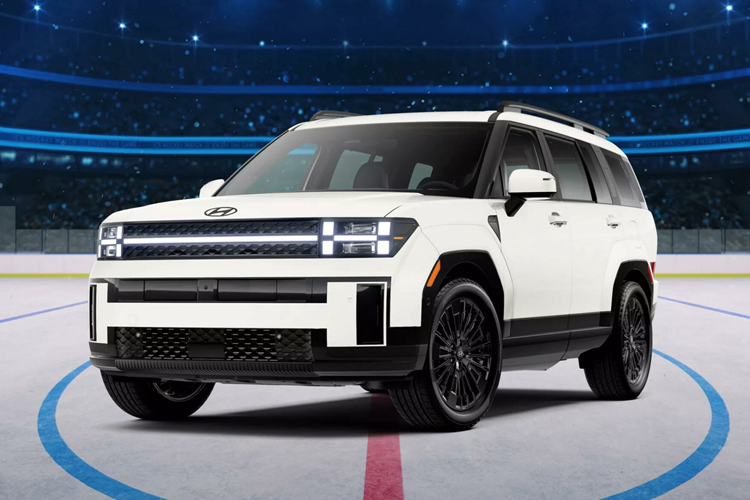 Tại Triển lãm Ô tô Montreal 2024 diễn ra ở Canada, Hyundai đã cho giới thiệu phiên bản đặc biệt của mẫu xe SantaFe thế hệ mới dành riêng cho thị trường này, mẫu xe SUV này có tên gọi Hyundai SantaFe NHL Edition 2024 mới.