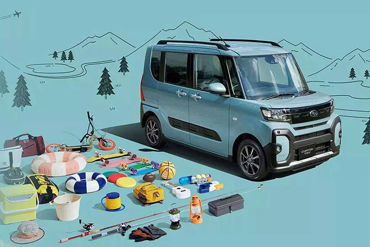 Mức giá xe Subaru Chiffon Try 2024 khởi điểm 1.831.500 yen Nhật (khoảng 307 triệu đồng) đối với phiên bản dẫn động cầu trước và lên tới 1.952.500 yen Nhật (327 triệu đồng) để có dẫn động 4 bánh.