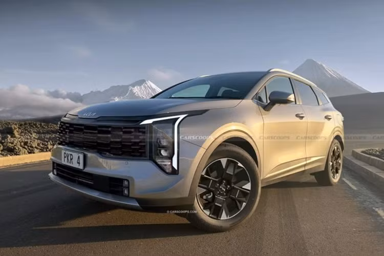 Ở phía sau, mẫu xe SUV Kia Sportage facelift cũng có cụm đèn hậu được thiết kế lại, kết hợp với phần cản sau được làm đơn giản hơn, mang lại dáng vẻ thanh thoát cho mẫu crossover của thương hiệu Hàn Quốc.