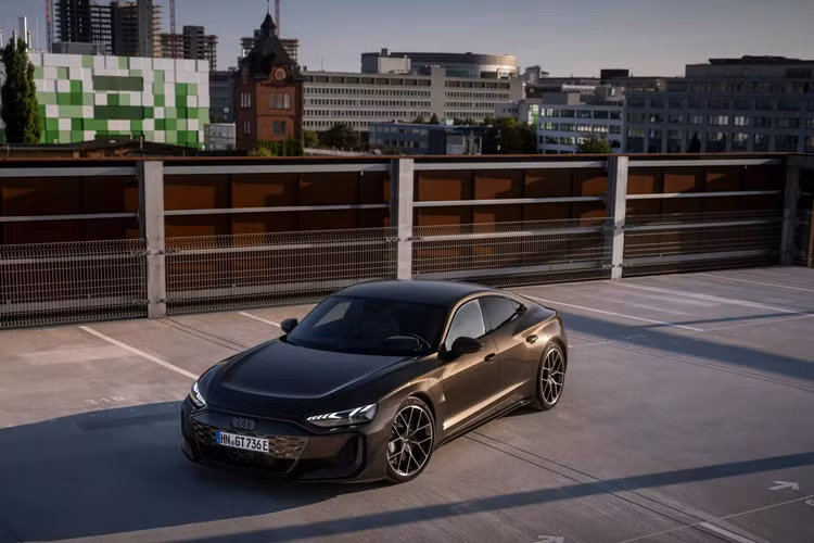 Toàn bộ thân xe mang màu xám có tên Arabica Gray, được lấy cảm hứng từ hiệu ứng ngọc trai của màu Daytona Gray Pearl với tông màu sậm khi xe ở trong chỗ tối và xuất hiện một chút ánh vàng khi tiếp xúc với ánh sáng mặt trời. Audi mô tả rằng màu này “thể hiện sức hấp dẫn của hạt cà phê mới rang.”