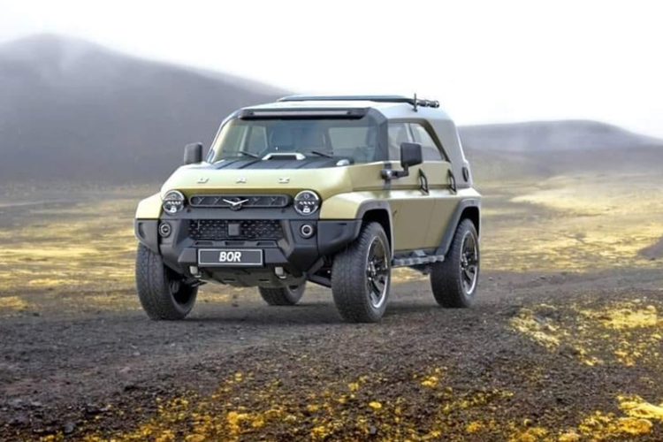 Mẫu xe UAZ Bor mới của Nga này phần nào gợi nhớ đến những chiếc xe UAZ-469 trong biên chế quân đội Việt Nam một thời "ngang dọc".