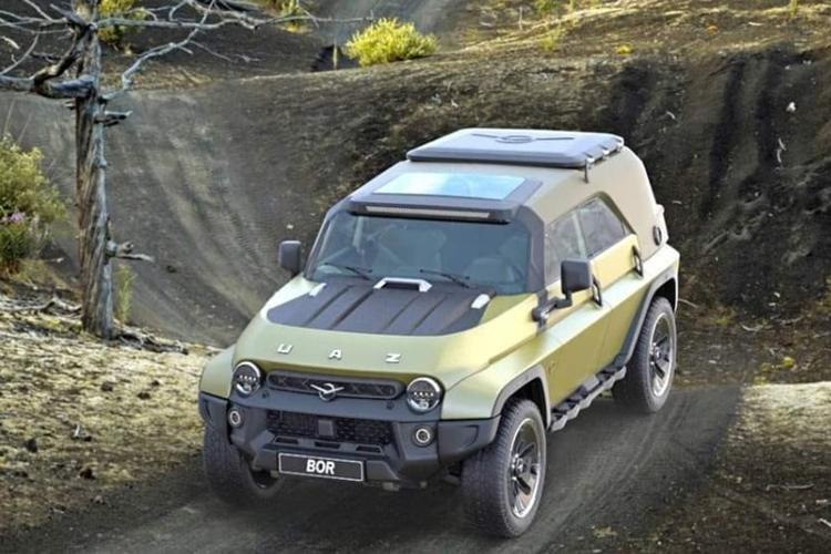 Xe có nhiều chi tiết được ốp nhựa thô màu đen mang đến cảm giác khỏe khoắn, cứng cáp hơn. Tuy nhìn khá hầm hố và đồ sộ nhưng thực chất hình ảnh được chia sẻ này chỉ là ảnh dựng đồ họa, không phải ảnh xe thật.