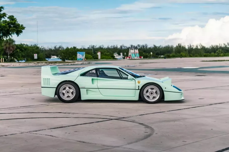 Chiếc xe đã được sửa chữa và sơn lại theo tông màu đỏ ban đầu. Vào năm 2014, chiếc siêu xe Ferrari F40 này đã được mang ra đấu giá và được chủ sở hữu hiện tại mua lại vào năm 2021, người đã bắt đầu làm cho nó trở nên độc đáo.