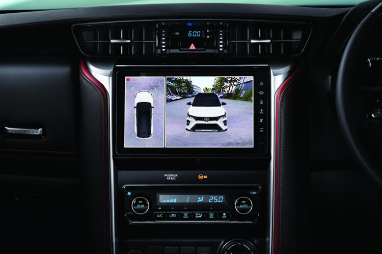 Với bộ pin 48V chống thấm nước, phiên bản Fortuner này vẫn giữ được khả năng vượt qua vũng nước có độ sâu 700 mm, đảm bảo tính linh hoạt và khả năng hoạt động trong môi trường đầy thử thách.