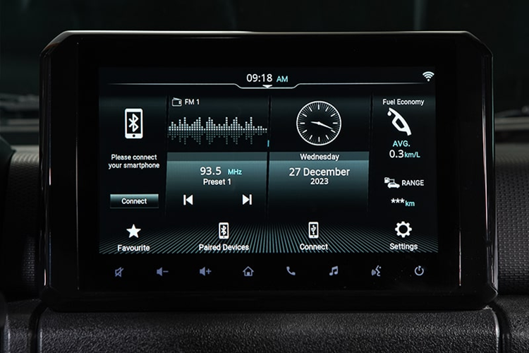 Hàng ghế thứ 2 được cải tiến để ngồi êm ái hơn và có thể vừa cho 3 người, thay vì chỉ đủ dùng cho 2 người như bản 3 cửa. Thể tích khoang hành lý cũng tăng thêm tới 123 lít để đạt đến con số 208 lít. Thông số chiều rộng và chiều cao giữ nguyên lần lượt ở 1.645 mm và 1.720 mm, khoảng sáng gầm vẫn là 210 mm.