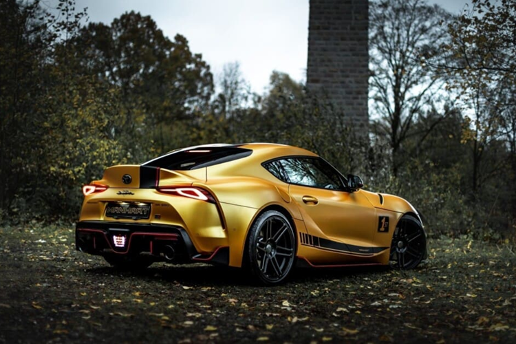 Đối với chi phí nâng cấp, giá gói độ Toyota GR Supra hiệu năng là 11.999 Euro (13.400 USD), khai thác toàn bộ tiềm năng của hệ thống truyền động. Những người muốn sở hữu toàn bộ gói này phải trả thêm 5.050 Euro (5.639 USD) cho ống xả thể thao và 2.136 Euro (2.385 USD) cho phần downpipe.