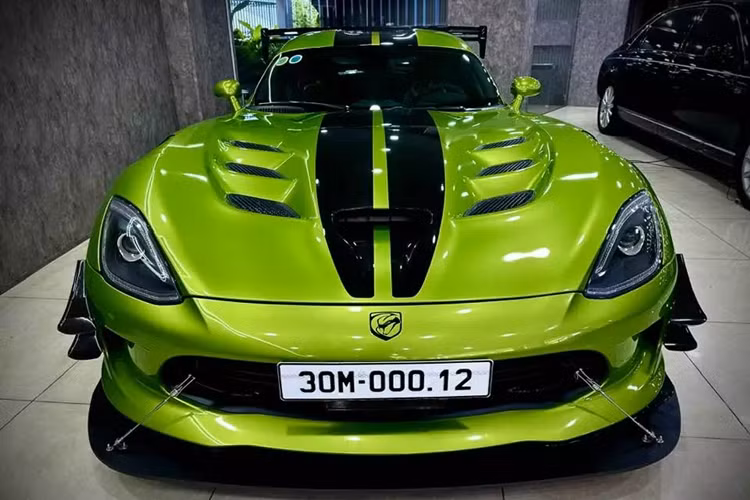 “Sieu ran” Dodge Viper ACR hon 20 ty, doc nhat Viet Nam co chu moi