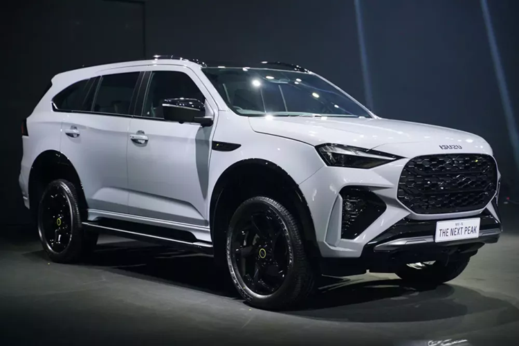 Hãng Isuzu đã chính thức giới thiệu phiên bản nâng cấp của dòng SUV hạng trung MU-X ở thị trường Thái Lan. Mẫu Isuzu MU-X 2025 mới này có tổng cộng 4 phiên bản, bao gồm Active, Elegant, Ultimate và RS, với giá bán dao động từ 1,184 - 1,759 triệu Baht (khoảng 826 triệu đến 1,227 tỷ đồng).