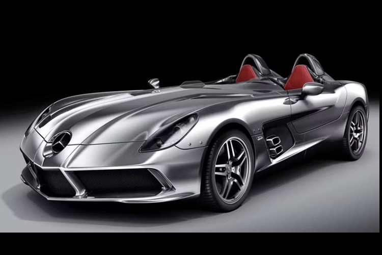  Mercedes-Benz SLR Stirling Moss 2009 - từ 1,268 triệu USD (khoảng 30,84 tỷ đồng) Nếu là một người đam mê siêu xe, bạn sẽ biết rõ đâu là mẫu xe không quá đặc biệt, đâu là những mẫu xe khiến bạn phải trầm trồ, hào hứng và đặt ra câu hỏi “Chiếc xe này có giá bao nhiêu?”
