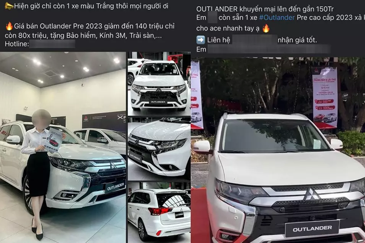 Theo đó, Mitsubishi Outlander được hãng hỗ trợ 50% lệ phí trước bạ, 1 năm bảo hiểm vật chất và camera 360 độ trị giá 20 triệu đồng ở cả 2 phiên bản. Tuy nhiên, tại đại lý, mẫu SUV cỡ C này còn được ưu đãi đậm sâu hơn nữa.