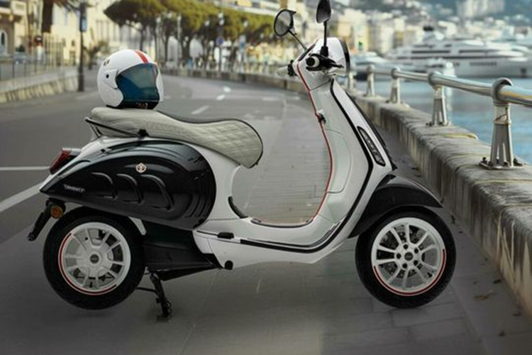 Hãng độ không can thiệp vào khả năng vận hành của chiếc Vespa Elettrica. Do đó, xe vẫn được trang bị mô-tơ điện 5 mã lực gắn phía sau, tốc độ tối đa của xe là 70 km/h.