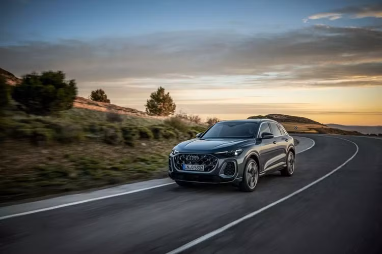 SUV hạng sang Audi Q5 2025 được xây dựng trên nền tảng Premium Platform Combustion (PPC) của Audi. Tại Hoa Kỳ, Audi Q5 2025 được phân phối với 3 phiên bản gồm: tiêu chuẩn, trung bình và một bản SQ5 hiệu suất cao.