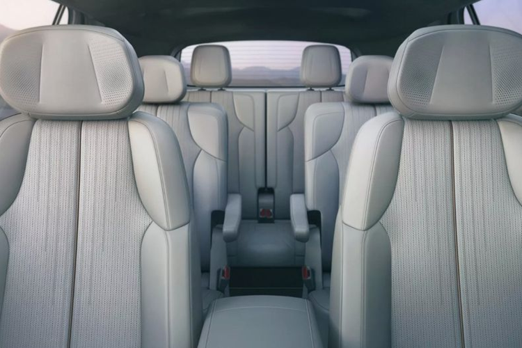 Cadillac cho biết mẫu xe này sở hữu nhiều chi tiết thân thiện với môi trường. Trong số đó có vô lăng được bọc từ vật liệu được làm từ 100% nguyên liệu tái chế. Dung tích khoang hành lý tiêu chuẩn của xe là 430 lít, tăng lên 1.218 lít nếp gập hàng ghế thứ 3 và khi gập cả hai hàng ghế xuống, người dùng sẽ nhận được khoang để đồ lên đến 2.271 lít.