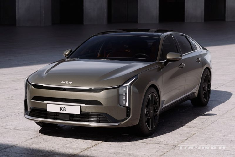 Mới đây, Kia đã chính thức công bố ra mắt phiên bản nâng cấp của mẫu sedan cỡ trung K8. Đây là lần nâng cấp đầu tiên của mẫu xe này kể từ lần đầu ra mắt năm 2021. Nằm cùng phân khúc với Toyota Avalon và Hyundai Grandeur, Kia K8 2025 mới sở hữu kích thước khá đồ sộ.