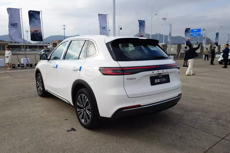 Geely tuyên bố rằng GEA "hỗ trợ điện khí hóa hoàn toàn với các tùy chọn như điện thuần túy, hybrid, bộ mở rộng phạm vi và methanol xanh". Người tiêu dùng có thể lựa chọn 1 trong 6 loại sơn ngoại thất, cụ thể là xanh lá cây, bạc, đen, xanh lam, xám và trắng.