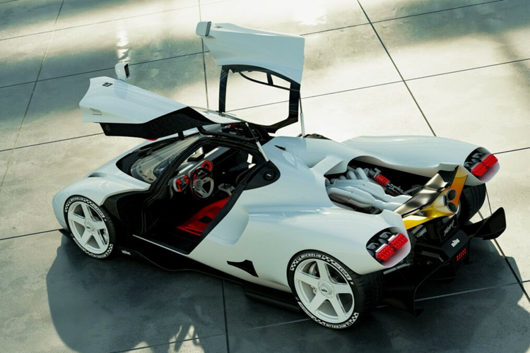 Với trang bị này, mẫu xe này có khả năng đạt tốc độ tối đa lên tới 400 km/h. Hoàn thiện những điểm nổi bật là thanh đòn kép, hệ thống treo hiệu năng ca cũng như khung gầm liền khối bằng sợi carbon đặt riêng.