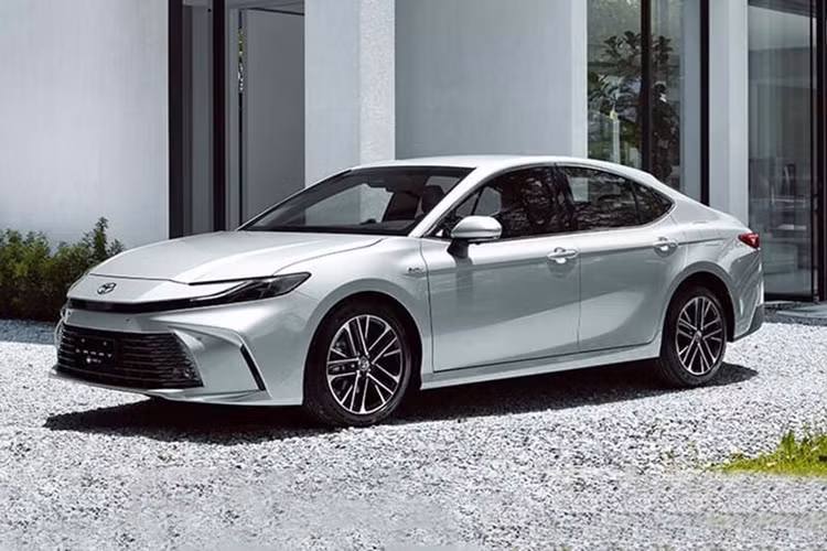 Toyota Camry 2025 chot lich ra mat Dong Nam A, cho ve Viet Nam