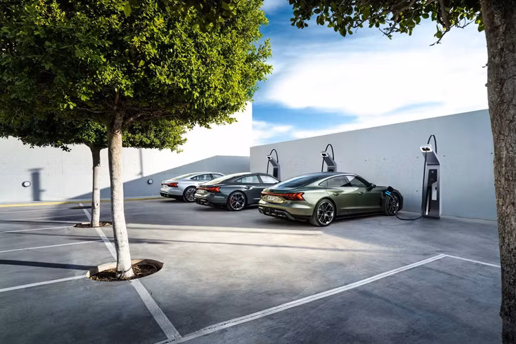 Giờ đây, hãng xe Đức cập nhật toàn bộ dải sản phẩm e-tron GT sang đời mới 2025 với hàng loạt cải tiến, bao gồm cả việc bổ sung thêm cấu hình RS Performance cao cấp nhất. Tất cả các xe Audi e-tron GT 2025 được trang bị bộ pin mới có dung lượng 97 kWh, nhẹ hơn tới 9 kg so với khối pin 84 kWh cũ.