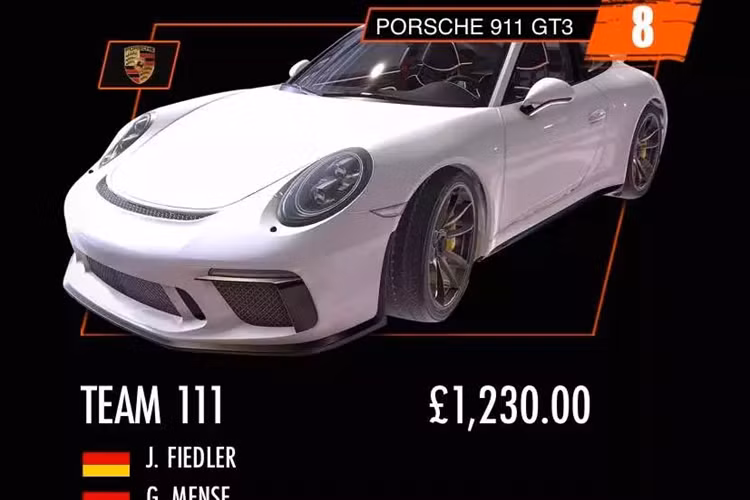 Sau cùng là Porsche 911 GT3 và chiếc xe gầm cao của Porsche tham dự sự kiện Gumball 3000 sẽ là mẫu Porsche Cayenne Turbo GT, hiện tại, xe cũng đã về Việt Nam được dán màu sắc rất nổi bật.