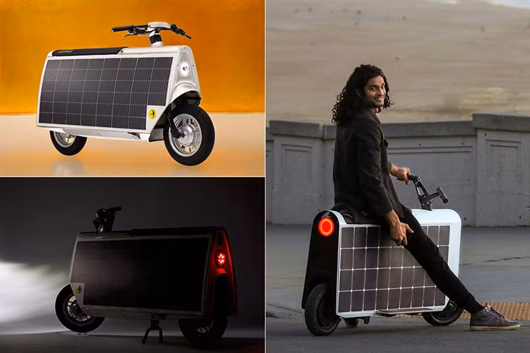 Lightfoot có thể chở được tối hai người và xe phù hợp với người có chiều cao từ 157,5 - 188 cm. Nằm bên trong tấm pin năng lượng mặt trời của Lightfoot là cốp xe có dung tích 15 kg, tương đương với sức chứa của ba túi đồ siêu thị.