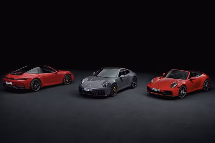 Porsche 911 Carrera GTS 2025 - xe hybrid the thao dau tien trinh lang-Hinh-2