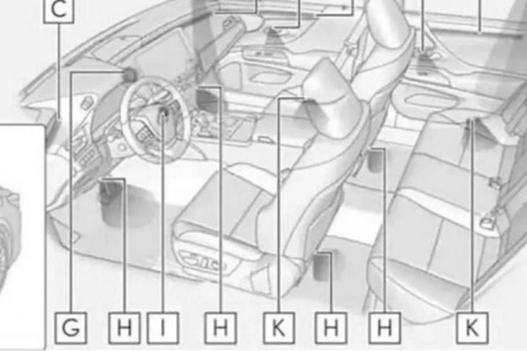 Nổi bật nhất là màn hình cảm ứng 14 inch thay thế cho loại 12,3 inch trước đó, hỗ trợ kết nối Apple CarPlay/Android Auto không dây. Bảng đồng hồ cũng có thể được nâng cấp từ loại LCD 7 inch kết hợp analog sang loại điện tử 12,3 inch, đi cùng với màn hình HUD.