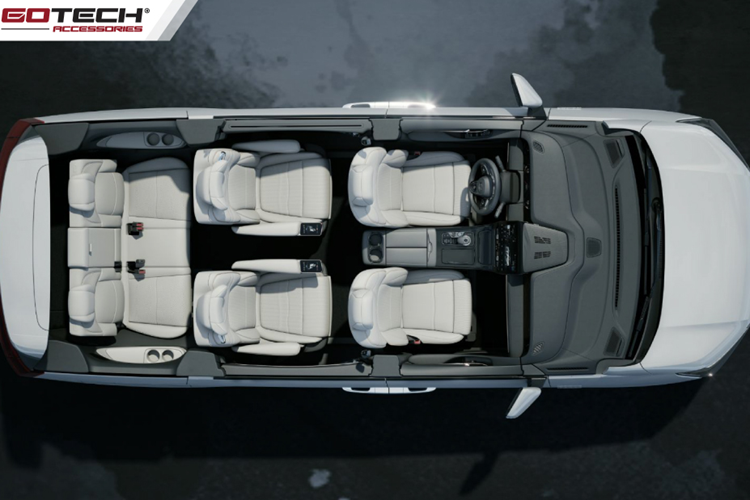 Bảng đồng hồ kỹ thuật số LCD 12,3 inch, màn hình cảm ứng trung tâm 14,6 inch, hỗ trợ kết nối Apple CarPlay/Android Auto, hệ thống âm thanh 8 loa, đèn viền trang trí nội thất đa sắc, điều hòa tự động 3 vùng độc lập với hệ thống khuếch tán mùi hương và cửa sổ trời kép.