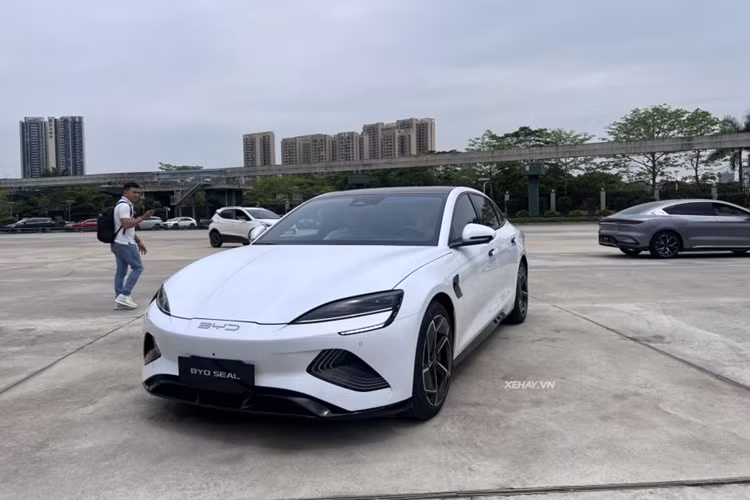 Lãnh đạo của hãng xe Trung Quốc cũng tiết lộ, đến quý IV/2024, hãng sẽ tiếp tục đưa thêm 3 mẫu xe điện BYD vào thị trường Việt Nam là sedan BYD Han (cỡ D+), mẫu hybrid Seal Lion (tên tại Trung Quốc là Song Plus DM-i) và Tang (SUV cỡ D).