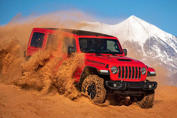 Giống như Wrangler Rubicon 392, bản đặc biệt Final Edition lần này vẫn trang bị giảm chấn Fox và phanh hạng nặng, đi kèm trục Dana 44 với khóa vi sai điện tử và hệ dẫn động hai cầu 4WD Select-Track với 4 chế độ lái