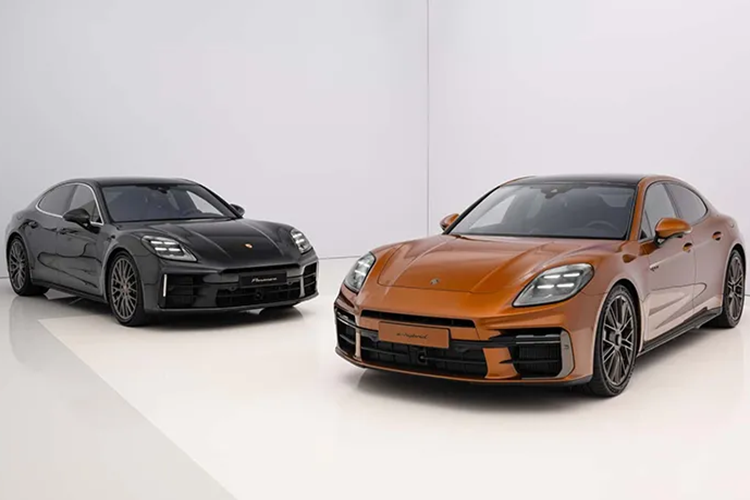 Porsche Panamera Turbo S E-Hybrid 2025 sở hữu hệ truyền động PHEV với động cơ V8 4.0 lít tăng áp kép sản sinh công suất 591 mã lực, kết hợp với một động cơ điện mạnh 187 mã lực. Hệ thống truyền động này tạo ra công suất 771 mã lực và 999 Nm, mạnh hơn 81 mã lực so với thế hệ trước.