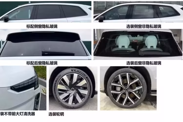 Được xây dựng dựa trên nền tảng SPA2 (Kiến trúc sản phẩm có thể mở rộng) của Volvo, chiều dài, chiều rộng và chiều cao của Volvo EX90 sản xuất tại Trung Quốc lần lượt là 5037/1964/1747 mm và chiều dài cơ sở là 2985 mm. Chiều dài dài hơn 84 mm so với Volvo XC90 hiện có trên thị trường.