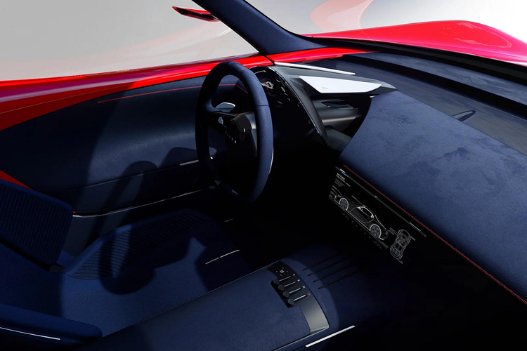 Cũng được tiết lộ tại Japan Mobility Show 2023, chiếc ý tưởng này thể hiện rõ cảm hứng từ những chiếc xe thể thao của thời kỳ động cơ xoay, giờ đây áp dụng ngôn ngữ thiết kế KODO đương đại.