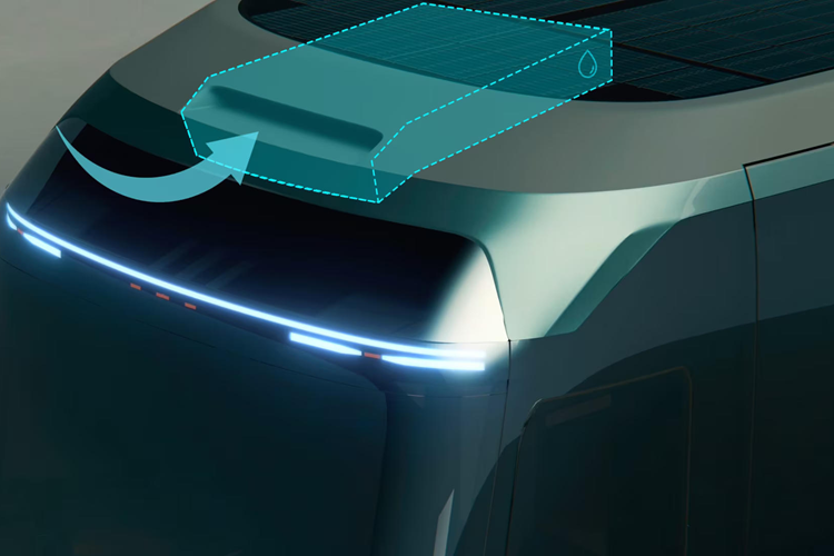 Đội ngũ Pininfarina cũng khéo léo áp dụng tông màu trung tính nhằm thể hiện cảm giác nhẹ nhàng theo phong cách tối giản, góp phần tối đa hóa không gian. Đặc biệt thú vị là các cửa sổ lớn được bố trí hài hòa, mang lại ánh sáng tự nhiên và cho tầm quan sát tốt từ bên trong nội thất xe ra đến bên ngoài.