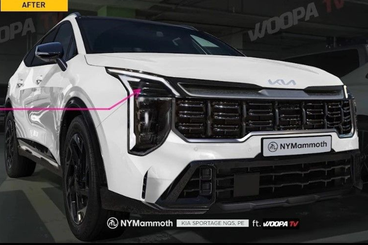 Kia Sportage 2025 nâng cấp dự kiến sẽ ra mắt vào tháng 11/2024. Sportage là mẫu xe bán chạy nhất của Kia trong năm 2023 với 523.502 xe. Các vị trí tiếp theo lần lượt thuộc về Seltos (344.013 xe) và Sorento (242.892 xe).