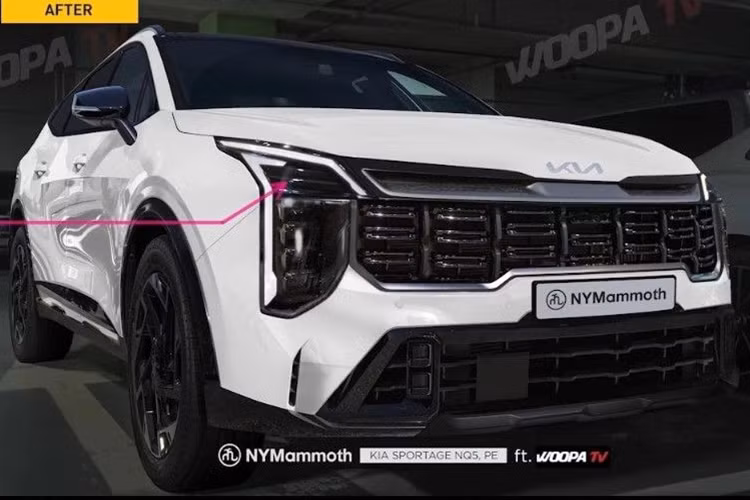 Kia Sportage 2025 nâng cấp dự kiến sẽ ra mắt vào tháng 11/2024. Sportage là mẫu xe bán chạy nhất của Kia trong năm 2023 với 523.502 xe. Các vị trí tiếp theo lần lượt thuộc về Seltos (344.013 xe) và Sorento (242.892 xe).