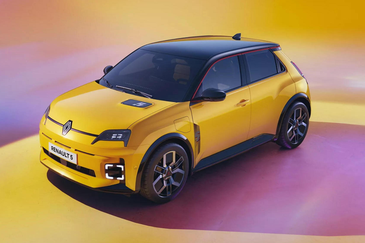 Tâm điểm chú ý tại triển lãm Geneva Motor Show 2024 là mẫu xe điện Renault 5 E-Tech 2025 mới. Đây là một mẫu hatchback cỡ nhỏ, được xem là phiên bản hiện đại của chiếc xe cùng tên từng xuất hiện năm 1972.