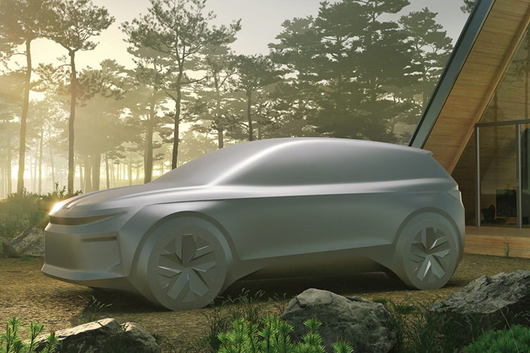 Skoda Elroq 2025 lo dien, se thay the Karoq dang ban tai Viet Nam