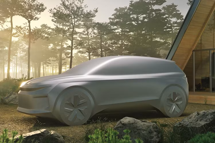 Skoda Elroq 2025 lo dien, se thay the Karoq dang ban tai Viet Nam