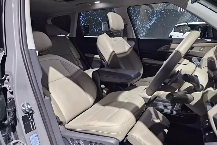 Hệ thống hỗ trợ khởi hành ngang dốc, cân bằng điện tử, phanh tay điện tử, tự động giữ phanh tạm thời, hỗ trợ phanh khi xuống dốc, cảm biến hỗ trợ đỗ xe phía trước/sau/bên sườn, hệ thống kiểm soát hành trình thích ứng, hỗ trợ giữ làn đường, hỗ trợ bám làn đường và ngăn va chạm phía trước.