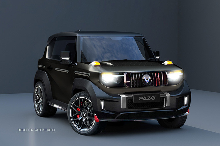 VinFast VF3 sử dụng mô-tơ điện nằm trên cầu sau, cho công suất tối đa 43 mã lực và mô-men xoắn cực đại 110 Nm, giúp xe tăng tốc từ 0-50 km/h trong 5,3 giây.