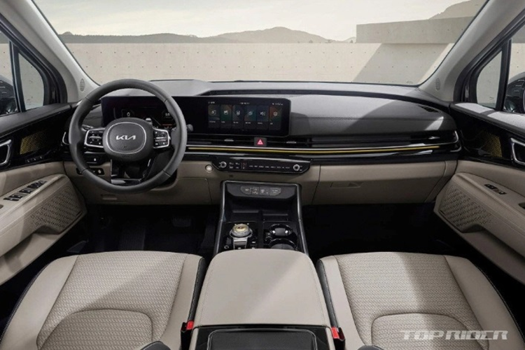 Ngoài ra, khoang cabin cũng được tăng tối đa kích thước, trần xe cũng được nới cao đến 305 mm, hàng ghế sau sẽ được trang bị thêm màn hình 21,5 inch giải trí tiện lợi, đi cùng hệ thống phát Wi-Fi từ mạng điện thoại cho phép người dùng xem phim trực tuyến dễ dàng.