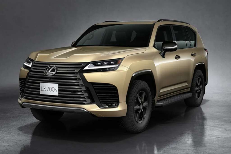 Đối với mẫu xe năm 2025, thương hiệu xe sang Nhật Bản đã bổ sung thêm biến thể Lexus LX700h 2025 mới, phiên bản này sử dụng hệ truyền động hybrid gồm một động cơ điện kết hợp với động cơ xăng V6 tăng áp kép 3,4 lít của LX600.