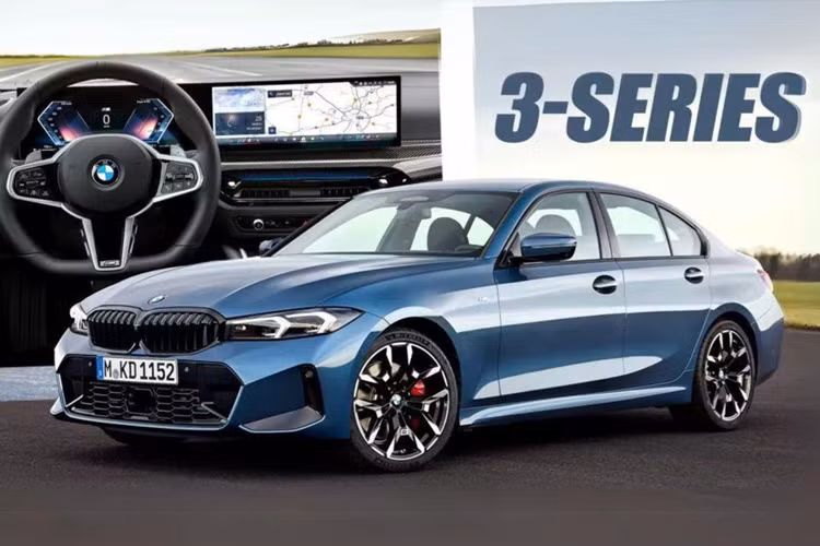 Tiếp theo là gói thiết kế M Sport mới được trang bị tiêu chuẩn cho BMW M340i 2025. Gói này bao gồm vành hợp kim M 19 inch với thiết kế chấu kép, sơn màu đen bóng Jet Black hoặc phay xước 2 màu. Bộ vành hợp kim 19 inch của BMW Individual với thiết kế chấu hình chữ "Y" sẽ là trang bị tùy chọn cho mọi phiên bản của dòng xe sang này.