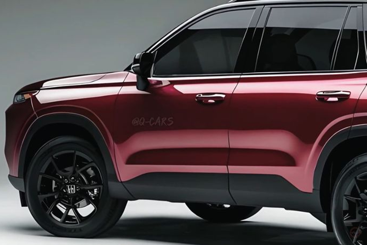 Bên cạnh đó là cụm đèn chiếu sáng ban ngày có thiết kế hình chữ C, khá giống với Ford Everest. Các đường nét cắt xẻ dọc thân xe vuông vức, duy trì nét thô ráp, cứng cáp truyền thống của mẫu SUV.