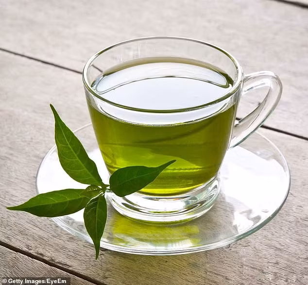 Trà xanh chứa nhiều chất dinh dưỡng và chất chống oxy hóa để hỗ trợ tiêu hóa, giúp bảo vệ và nuôi dưỡng đường ruột, đồng thời chống lại các bệnh thoái hóa. Trà xanh còn chứa các hợp chất có lợi cho sức khỏe, gồm polyphenol, flavonoid, chất diệp lục, vitamin và khoáng chất.