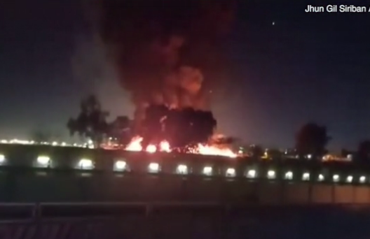 Hinh anh soc tai hien truong may bay no tung khi cat canh o Philippines-Hinh-5