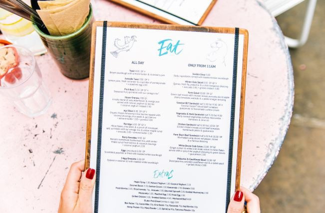 Tờ thực đơn trong các nhà hàng là đồ vật mà rất nhiều người tiếp xúc, cũng như chứa các loại vi khuẩn. Bạn không nên chạm vào mắt, mũi, miệng khi đang cầm thực đơn và hãy nhớ rửa sạch tay trước bữa ăn.