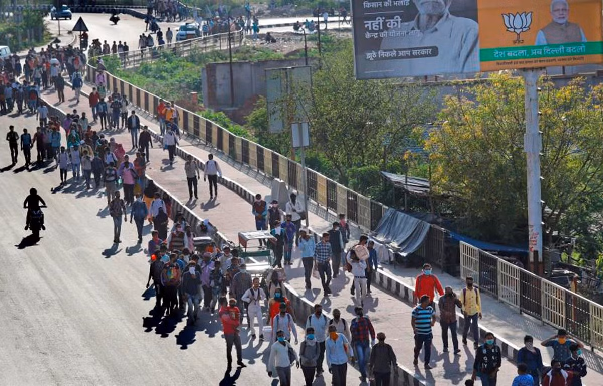 Tham hoa nhan dao tai An Do sau lenh phong toa vi dich COVID-19