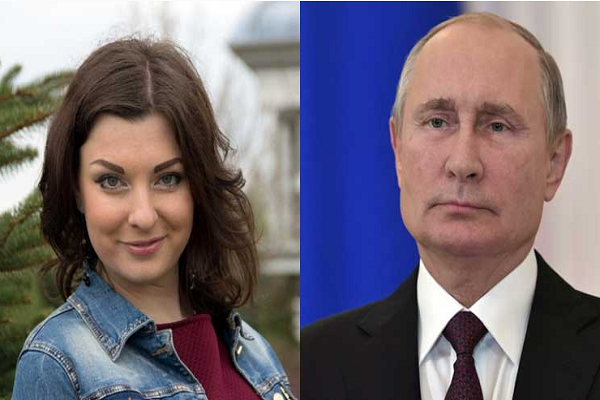 Julia chia sẻ cô đã ngưỡng mộ Tổng thống Putin từ lâu. Ảnh: BN.