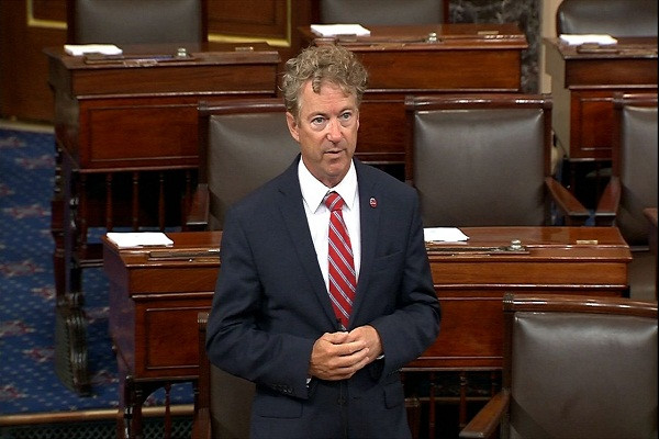 Thượng nghị sĩ Rand Paul ủng hộ việc sửa đổi ngân sách cân bằng, cải cách tư pháp hình sự, giới hạn nhiệm kỳ,...Ảnh: SN.